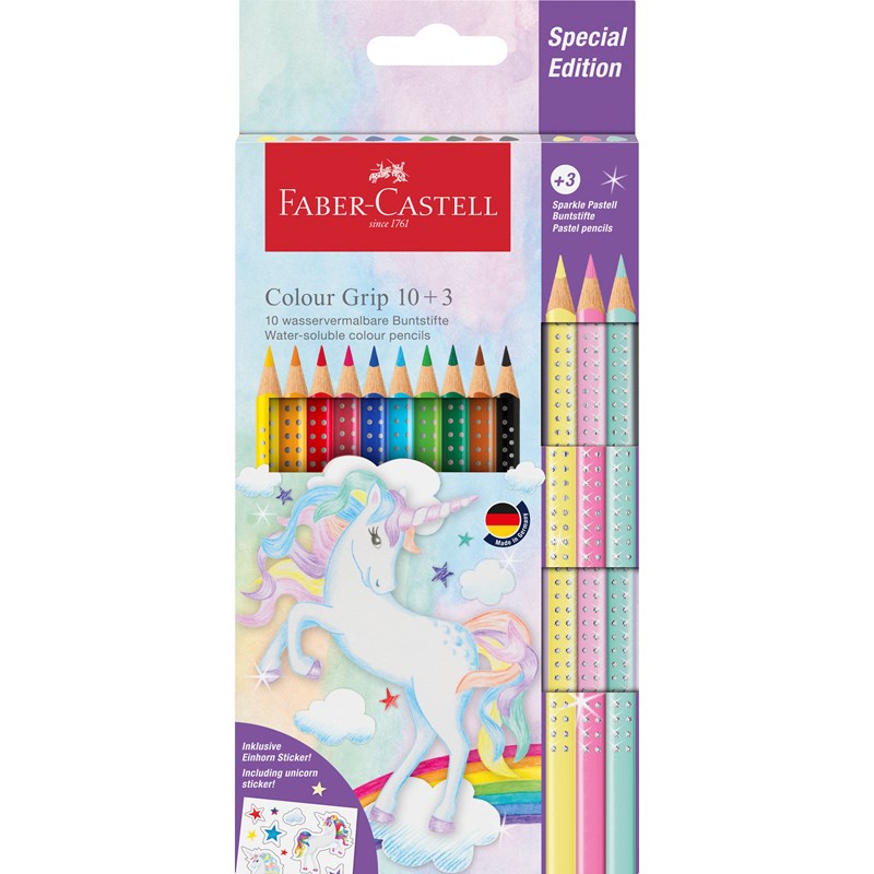 Faber-Castell<br>Farveblyanter 10-Pak Unicorn