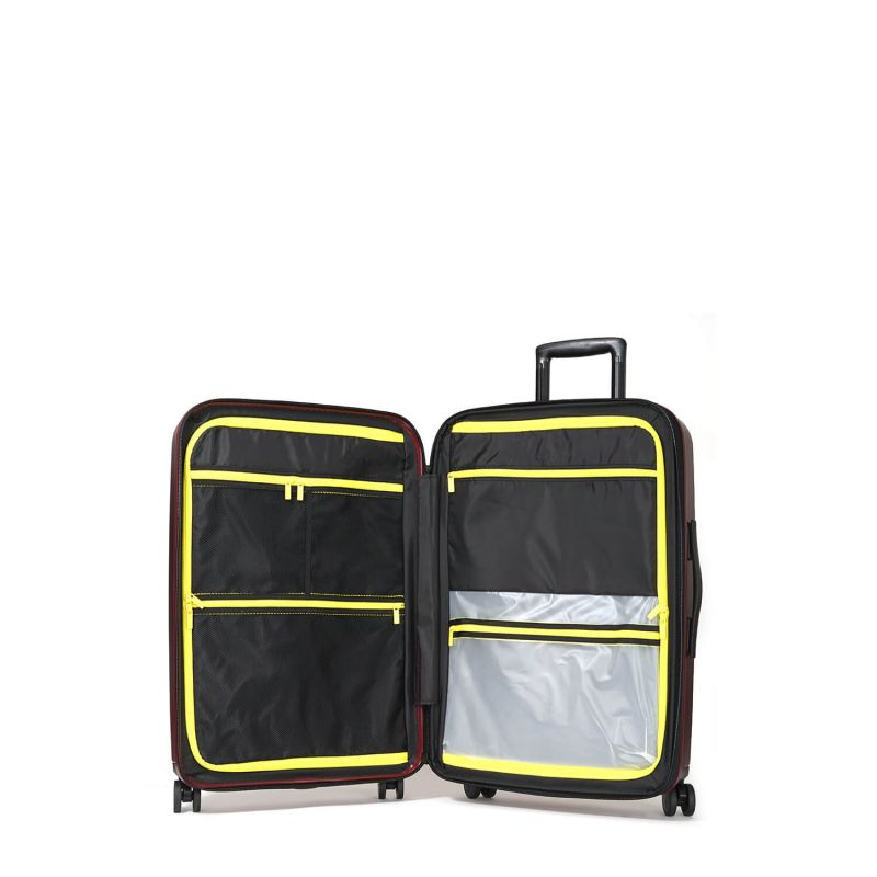 Valise cabine rigide Pure Mate Extensible 55cm Bordeaux