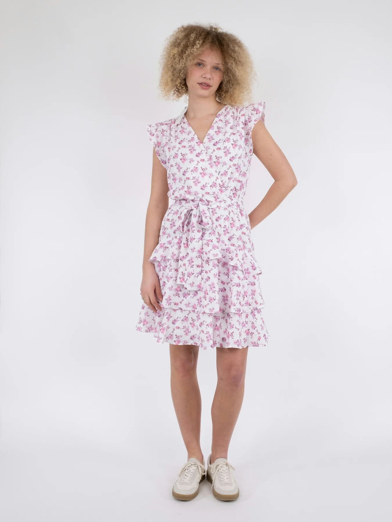 Neo Noir Darby Fleur Print Dress