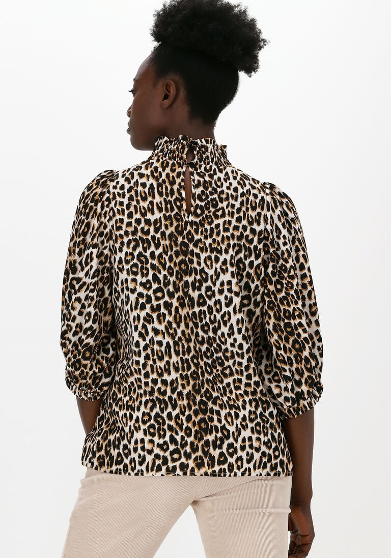 LOLLYS LAUNDRY leopard lollys laundry blouse bobby top