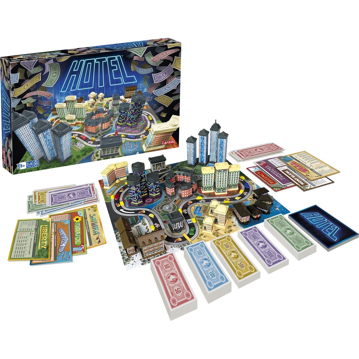 Jeu de société Logo millionnaire Hôtel de luxe