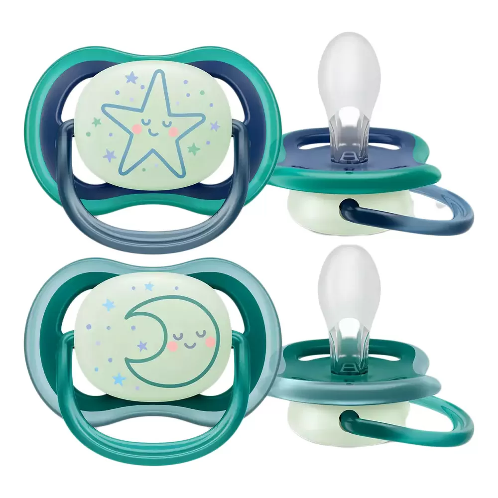 Philips Avent Ultra Air Nighttime 6-18 mdr. - Blue/Green