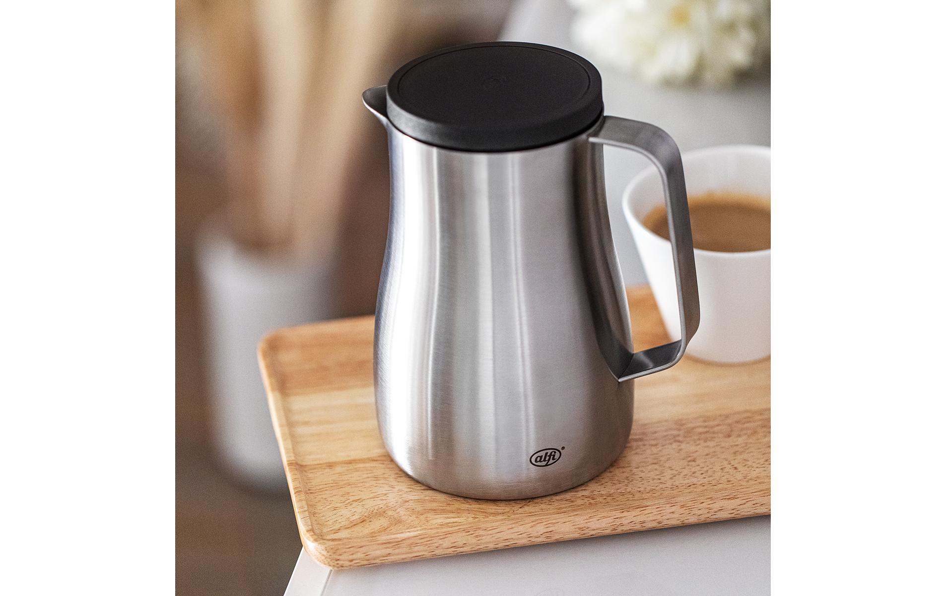 Thermoskanne Studio 700 ml, SilberKaraffe aus Edelstahl