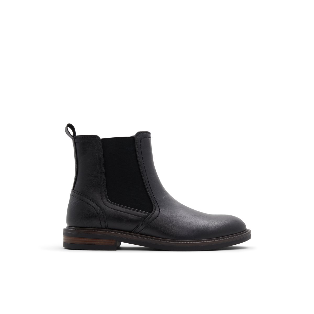 K STUDIO-Romab-Bottes chelsea - Talon plat - Noir
