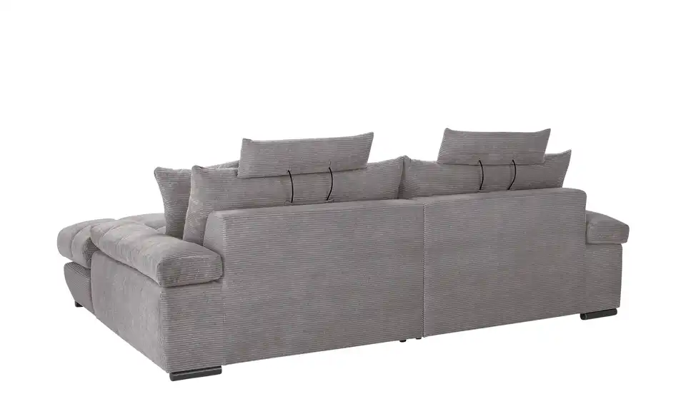 Ecksofa Hella rechts Steingrau