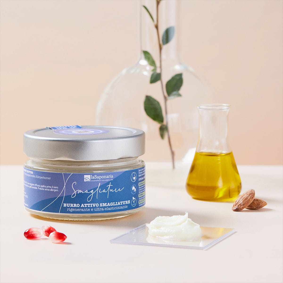 La Saponaria  Anti-Dehnungsstreifen-Pflegebutter, 150 ml