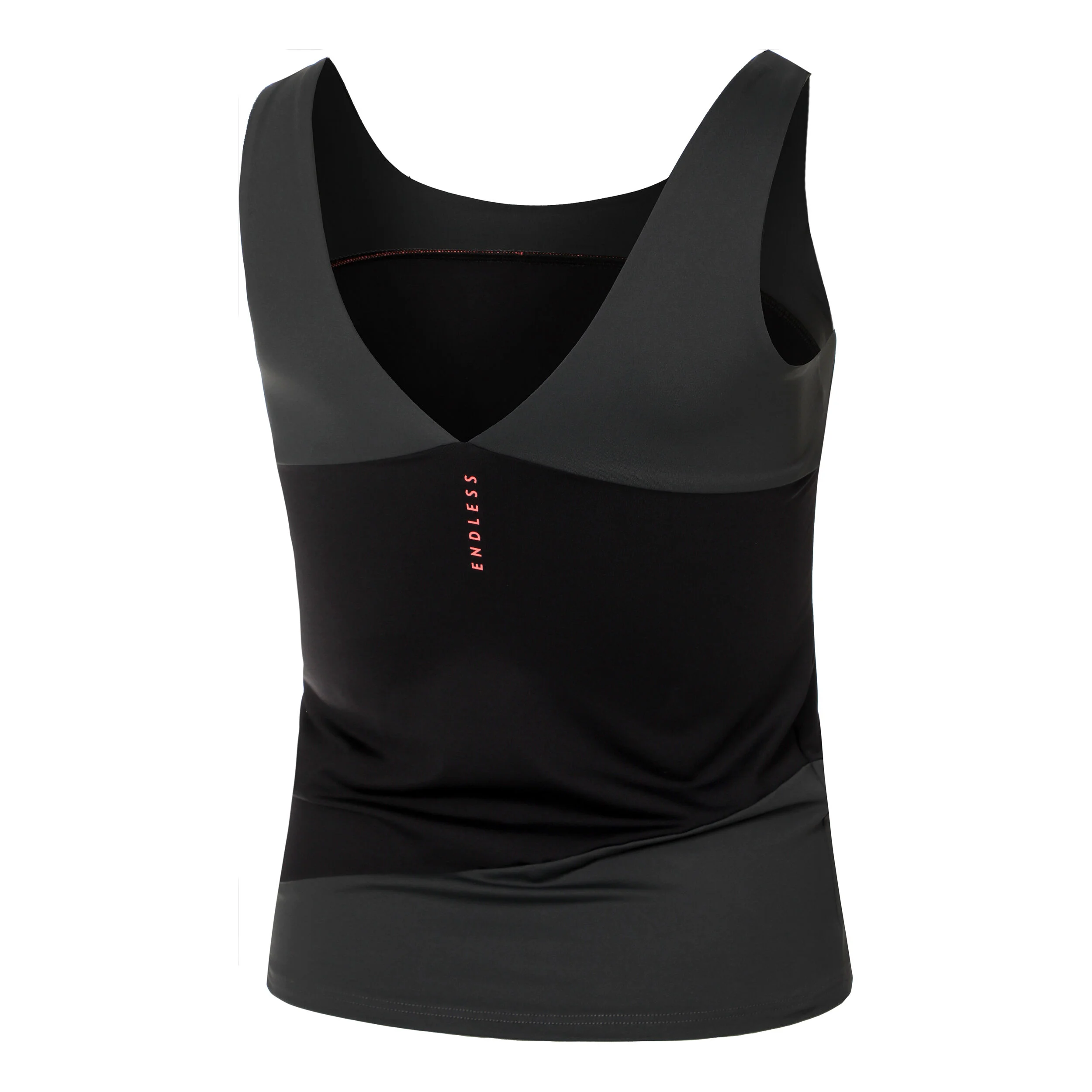 Endless Curve Débardeur Tank Top Femmes - Gris Foncé