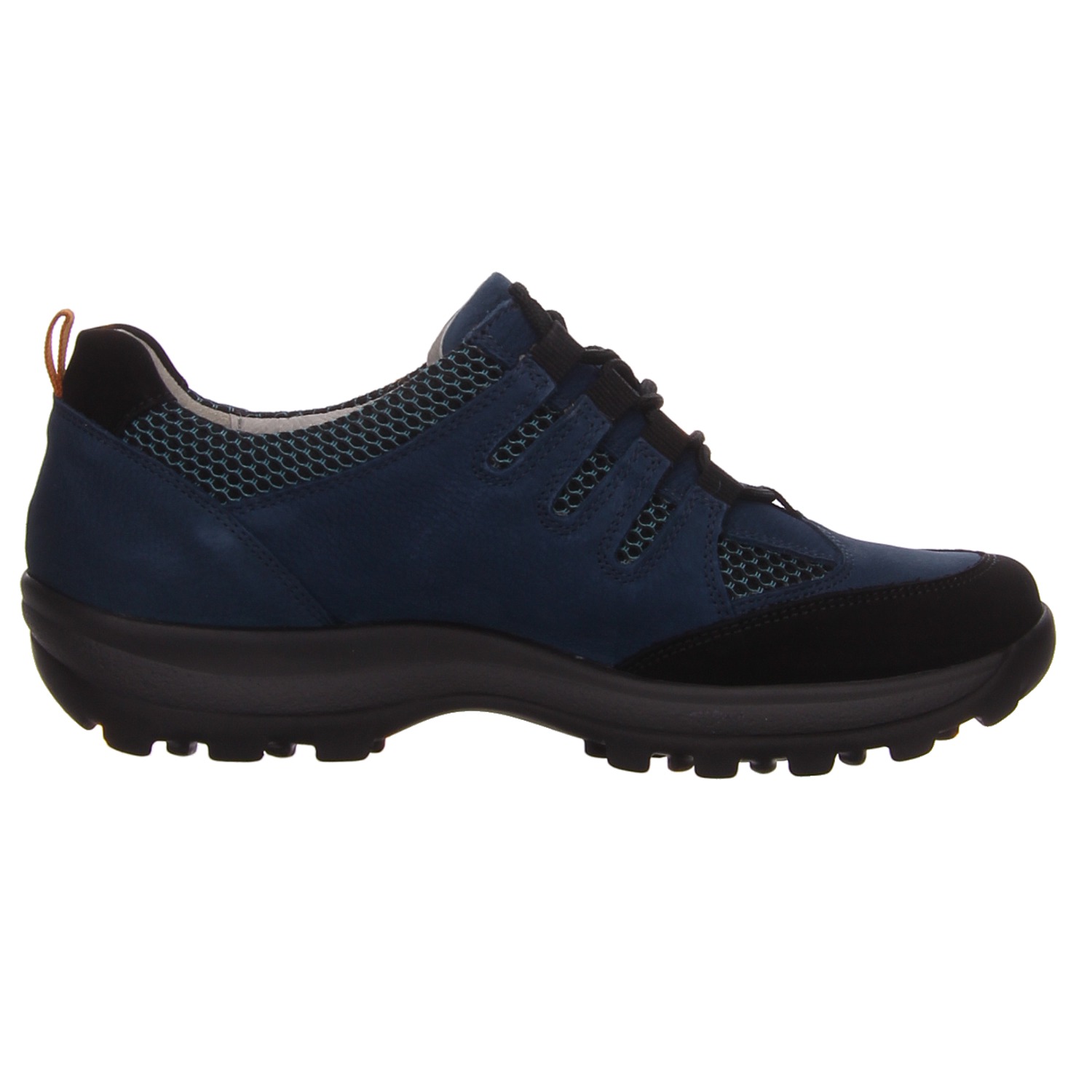 Waldläufer Schnürschuhe türkis blau