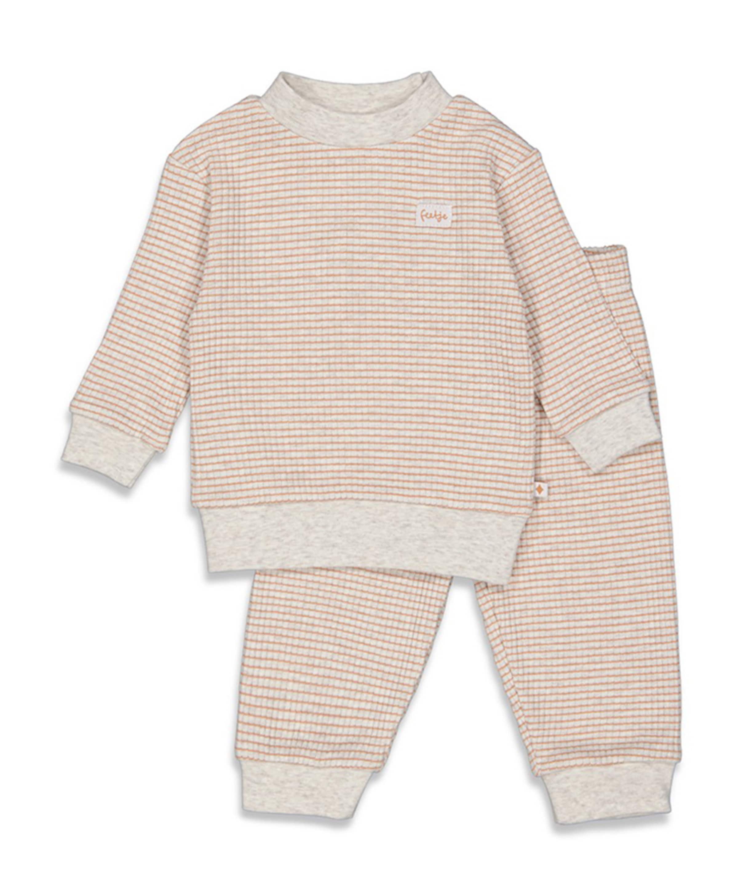 Feetje Pyjamaset bruin