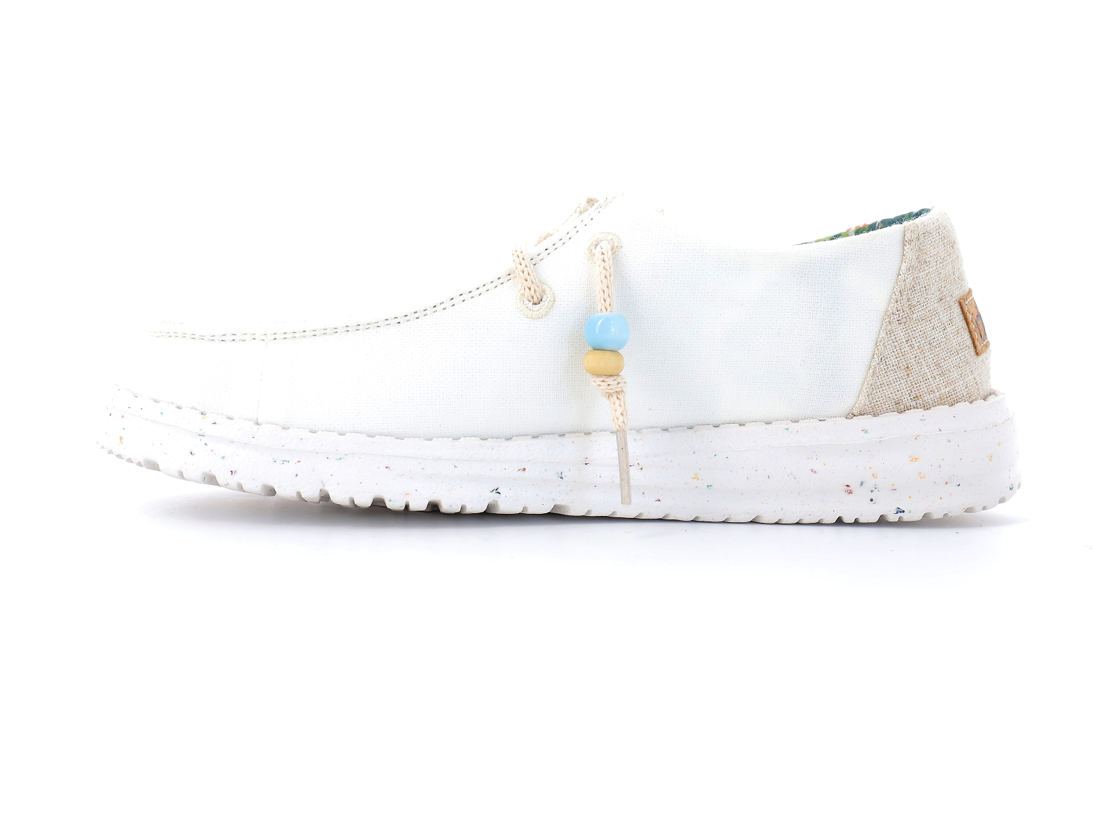 Hey dude-WENDY NATURAL D22150212 Textile Blanc