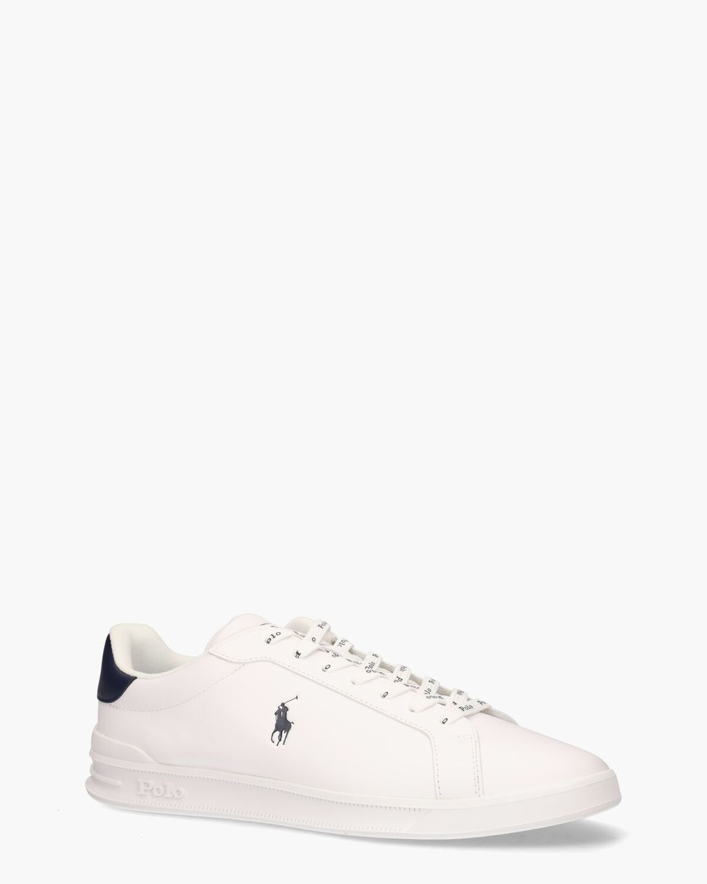 Polo Ralph Lauren Heritage Court II Wit/Blauw Herensneakers