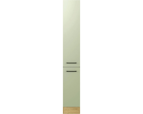 Flex Well Cara Apothekerskast (B x D x H): 30 x 57 x 200 cm, groen mat, gedemonteerd
