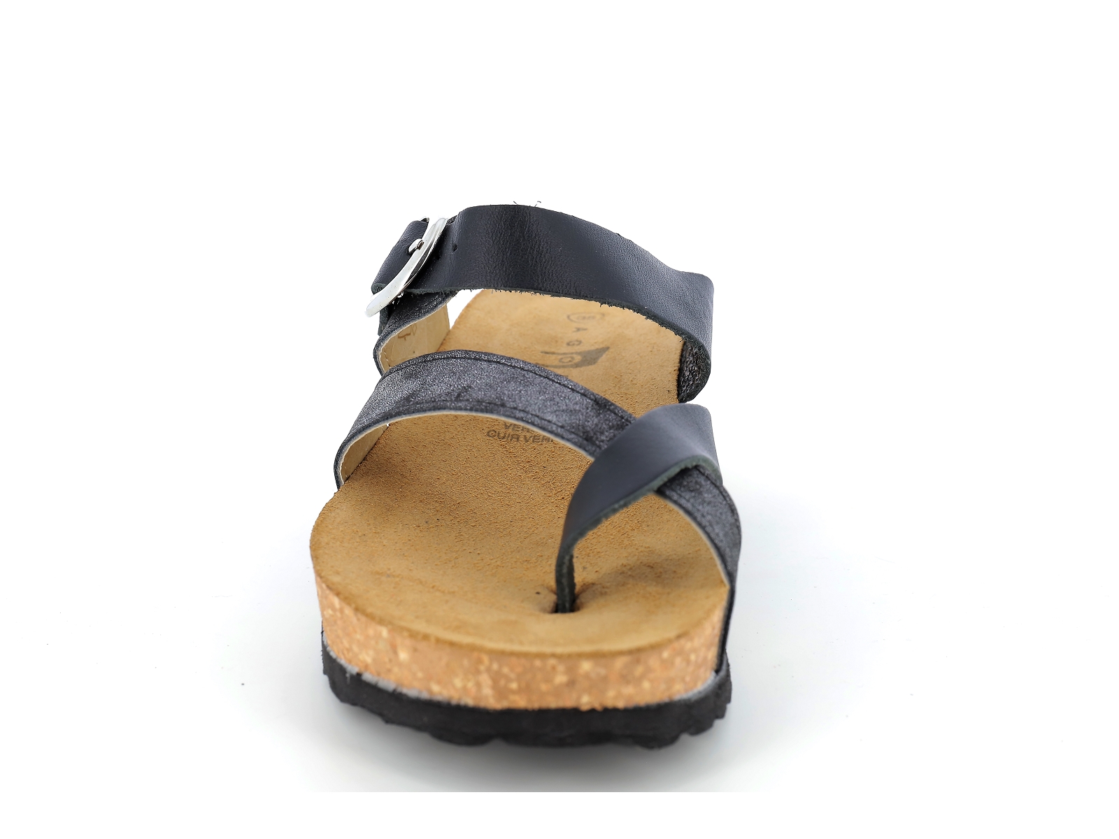 P brand-K1234 / 10NU Matières combinées Noir Argent
