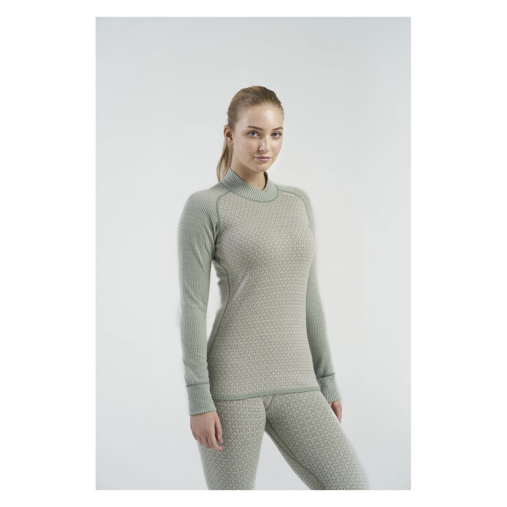 Devold Devold Kvitegga Cross Neck, dame Hvid