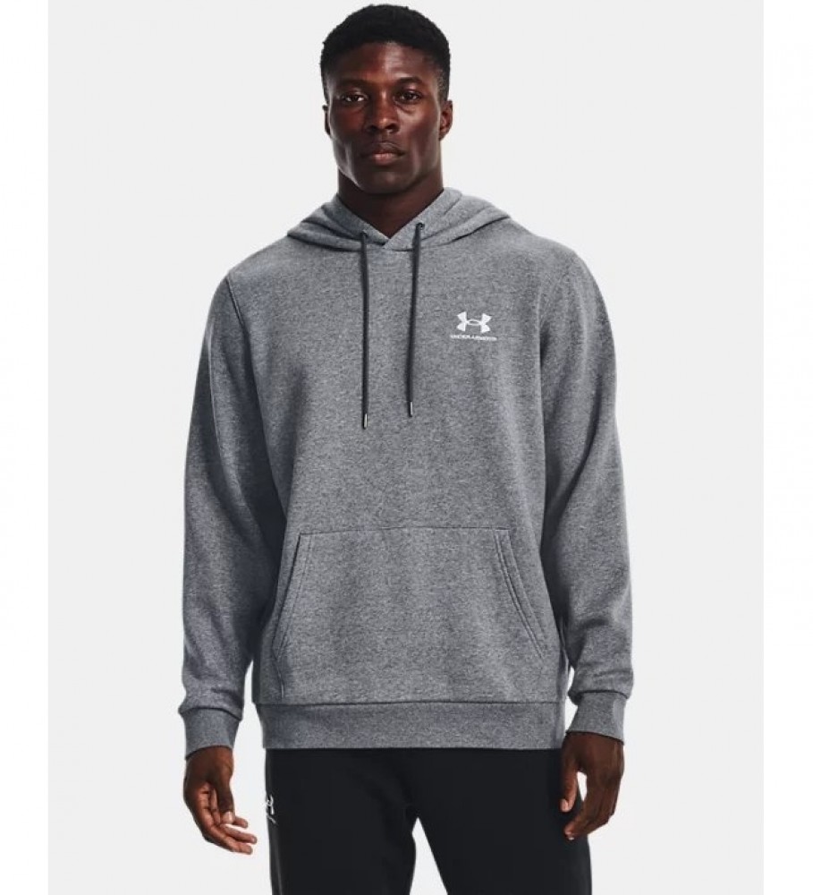 Moletom Under Armour UA Essential Fleece, Cinza