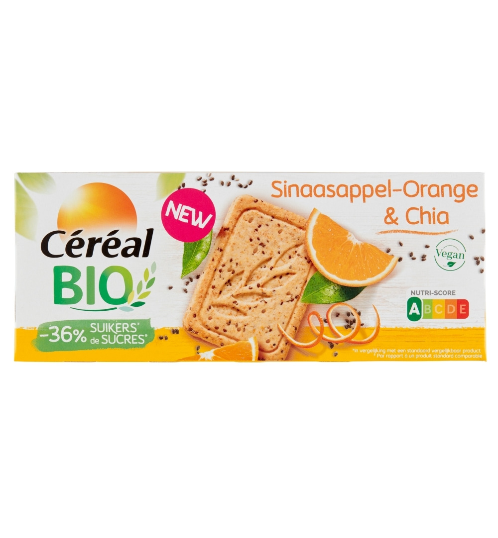 Céréal Bio Sinaasappel Chiazaad (132 gr)