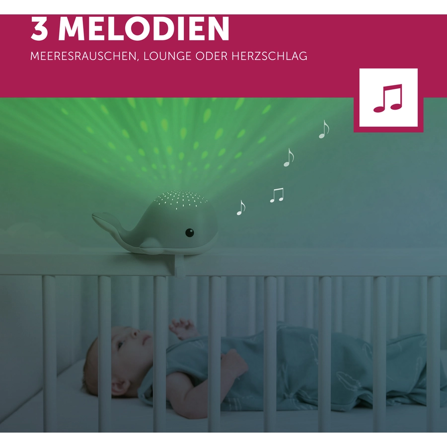 ZAZU Licht Projektor Wally in Rosa