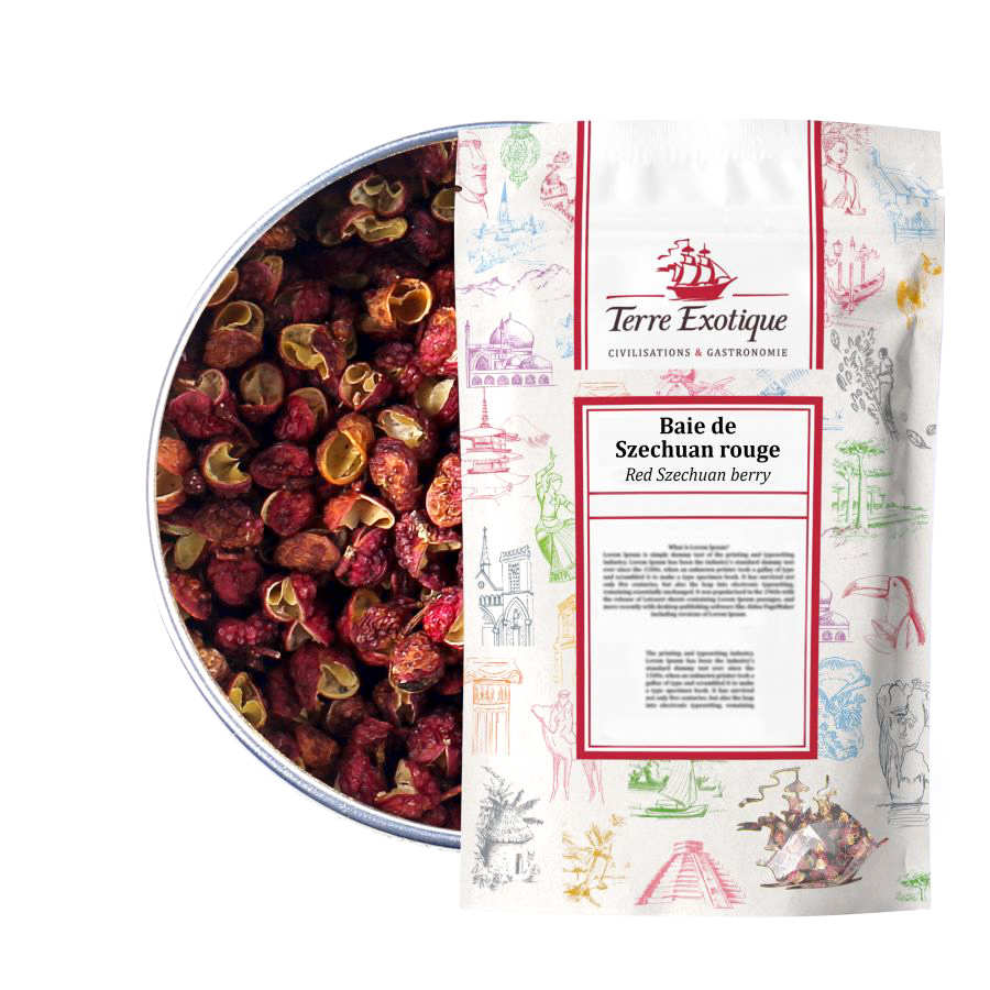 Baies rouges de Szechuan de Chine