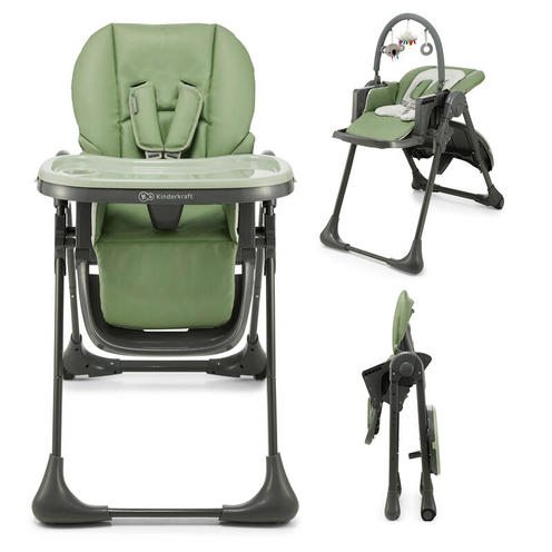 Chaise haute Tummie - Green - KINDERKRAFT