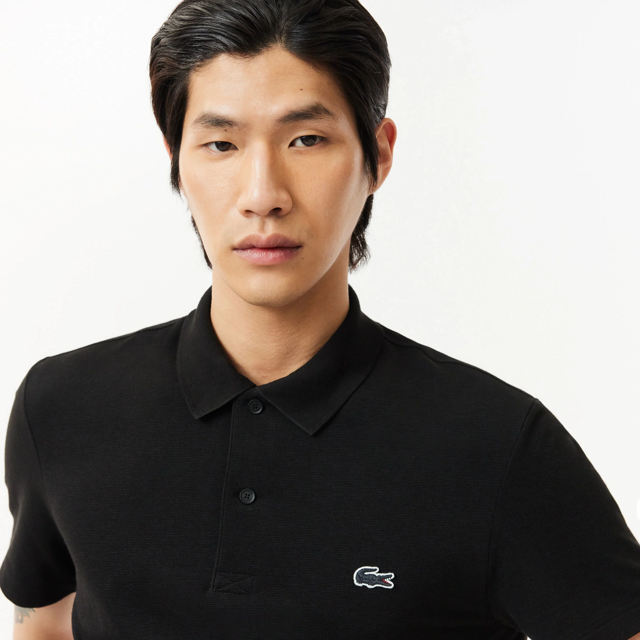 Lacoste Core Lifestyle Polo Hommes - Noir