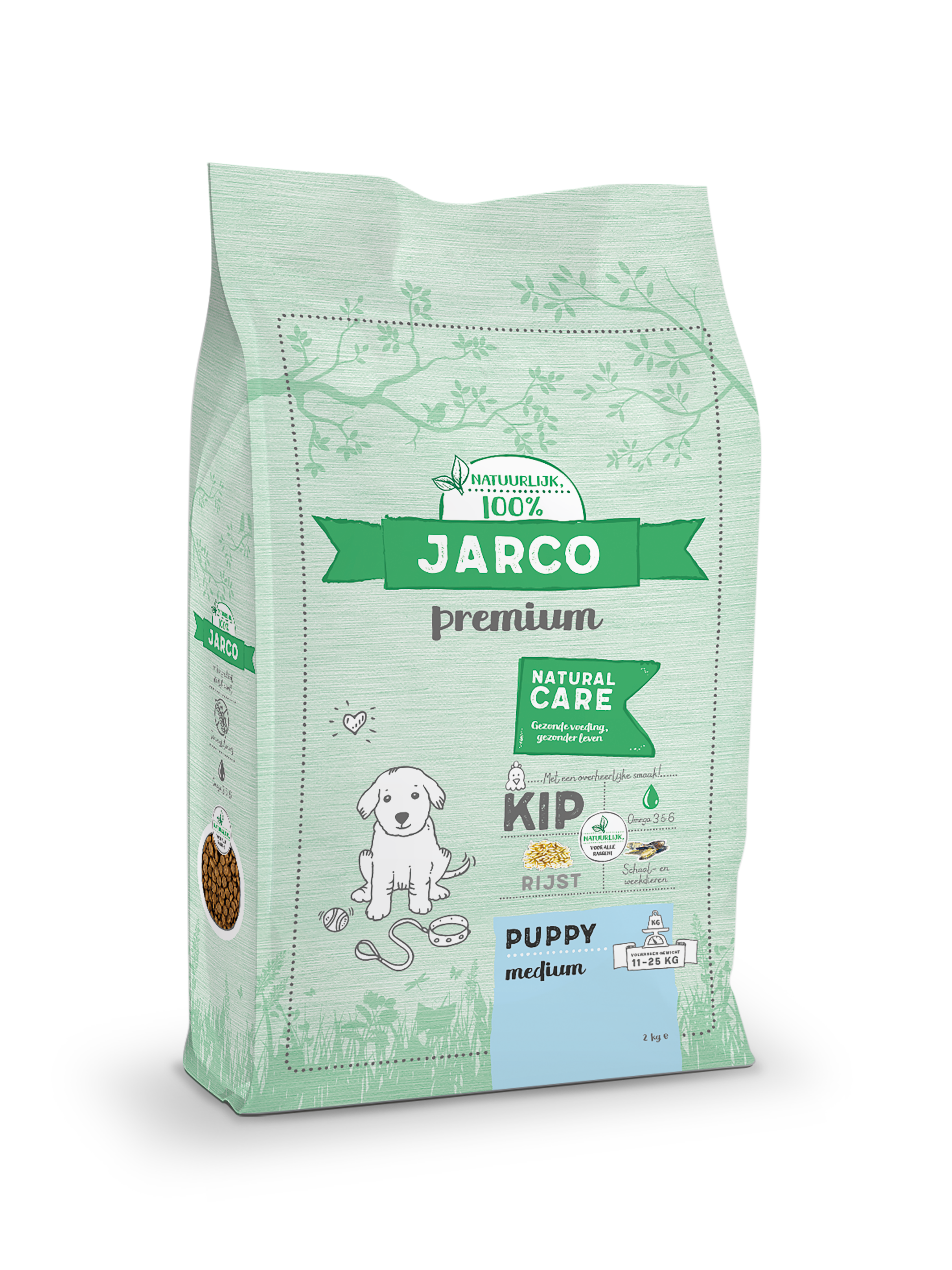 Jarco Dog Medium Pup - Hondenvoer - 2 Kilogram - kip