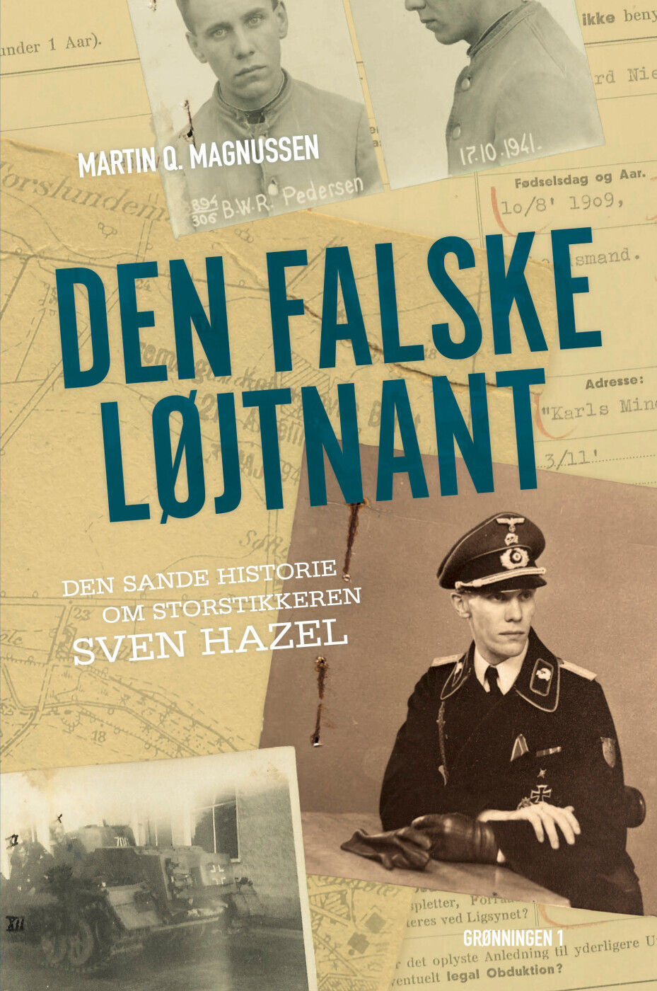 Den Falske Løjtnant - Martin Q. Magnussen - Bog