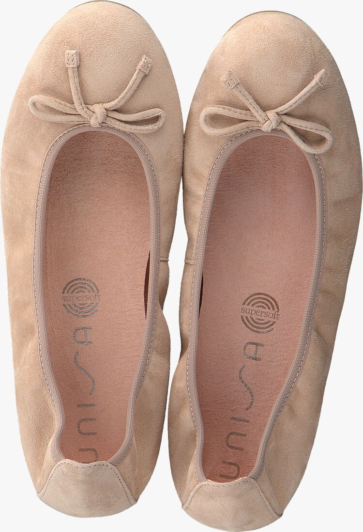 UNISA beige unisa ballerina's acor