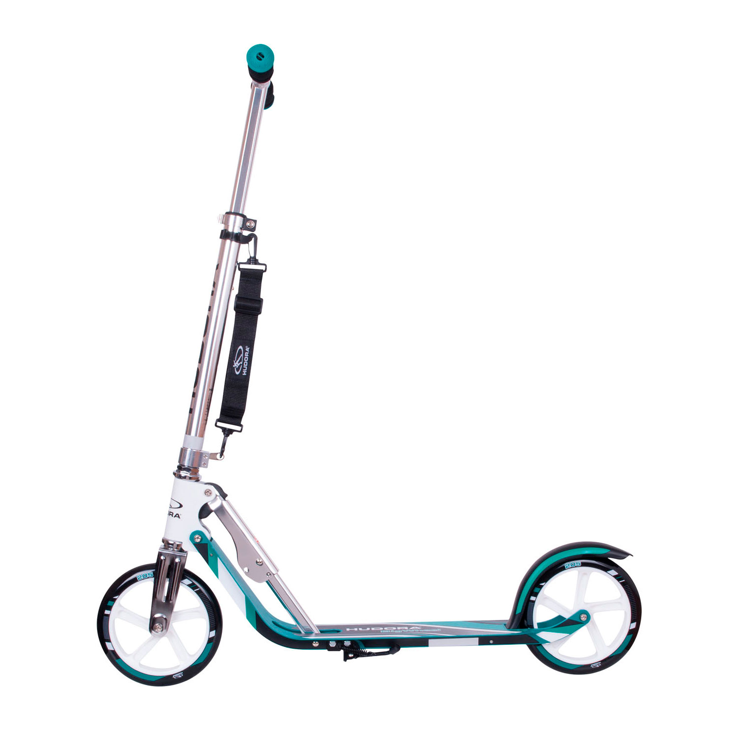 HUDORA Big Wheel 205 Step - Turquoise