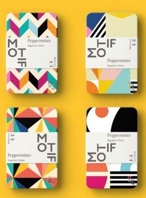 Geo Print Mints in tin 32g