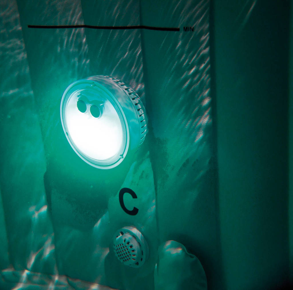 bubble massage LED verlichting multicolor