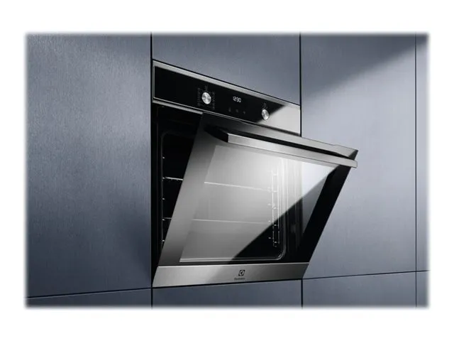 Electrolux SurroundCook 600 EOF6P70X - Ovn - til indbygning - niche - bredde: 56 cm - dybde: 55 cm - højde: 60 cm - med selv-rengøring - Klasse A  - rustfrit stål