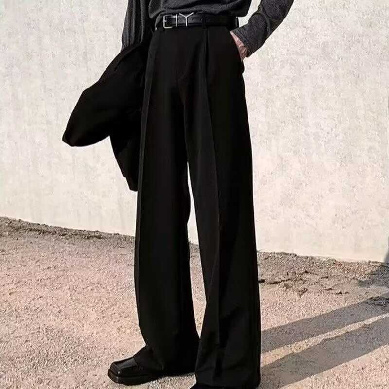 Real Boy - Hoge taille effen uitlopende broek