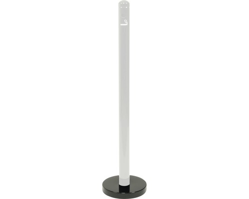 Voet voor asbakpaal, roestvrij staal, zwart, Ø 25 cm