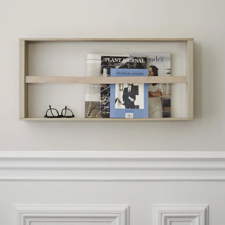 Fritz Hansen - Skagerak Norr Magazine Holder, 120 cm / Eiche