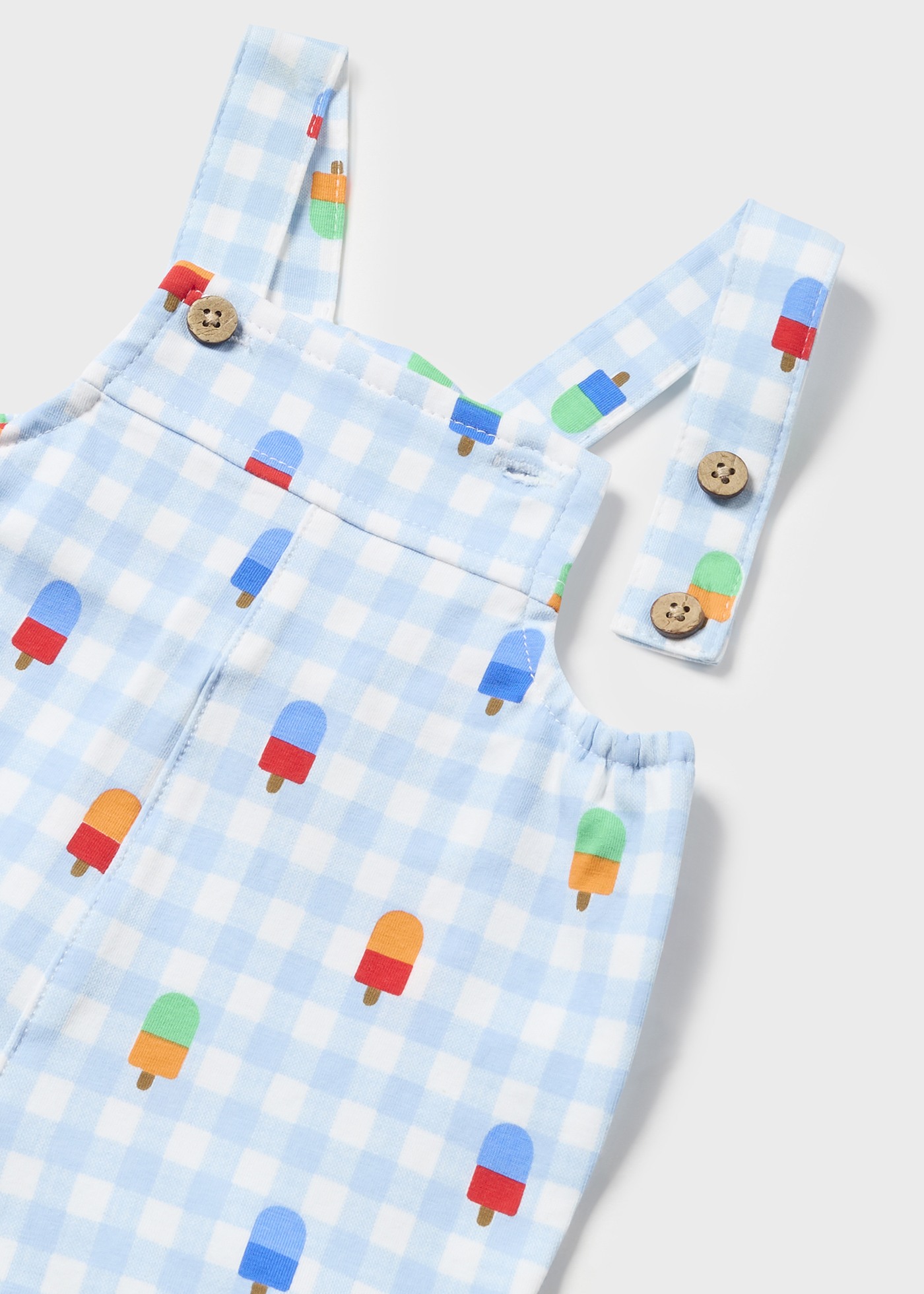 Conjunto de 3 peças com estampa Better Cotton para recém-nascidos, Breeze