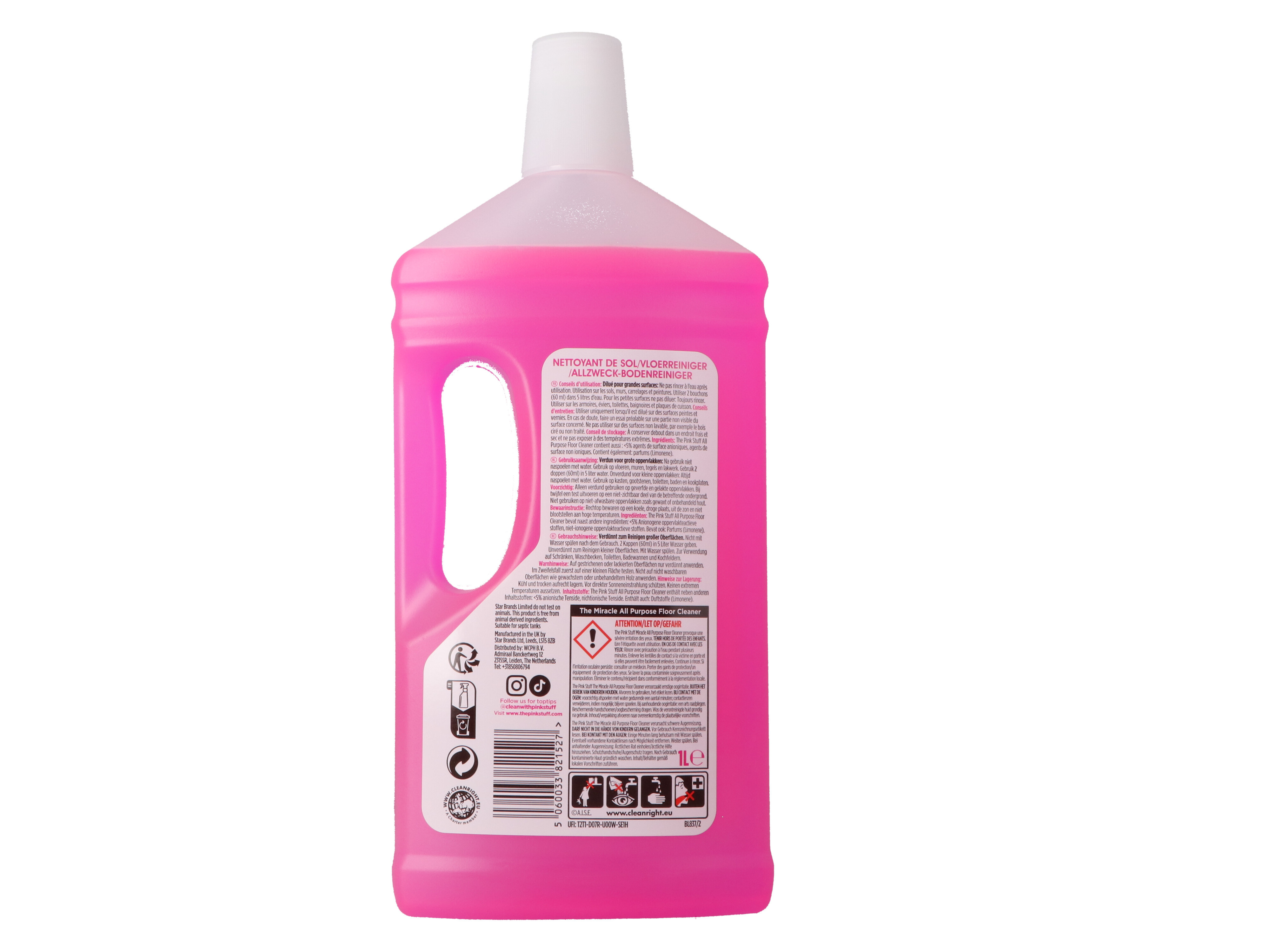 LAVA TUDO PINK STUFF 1L