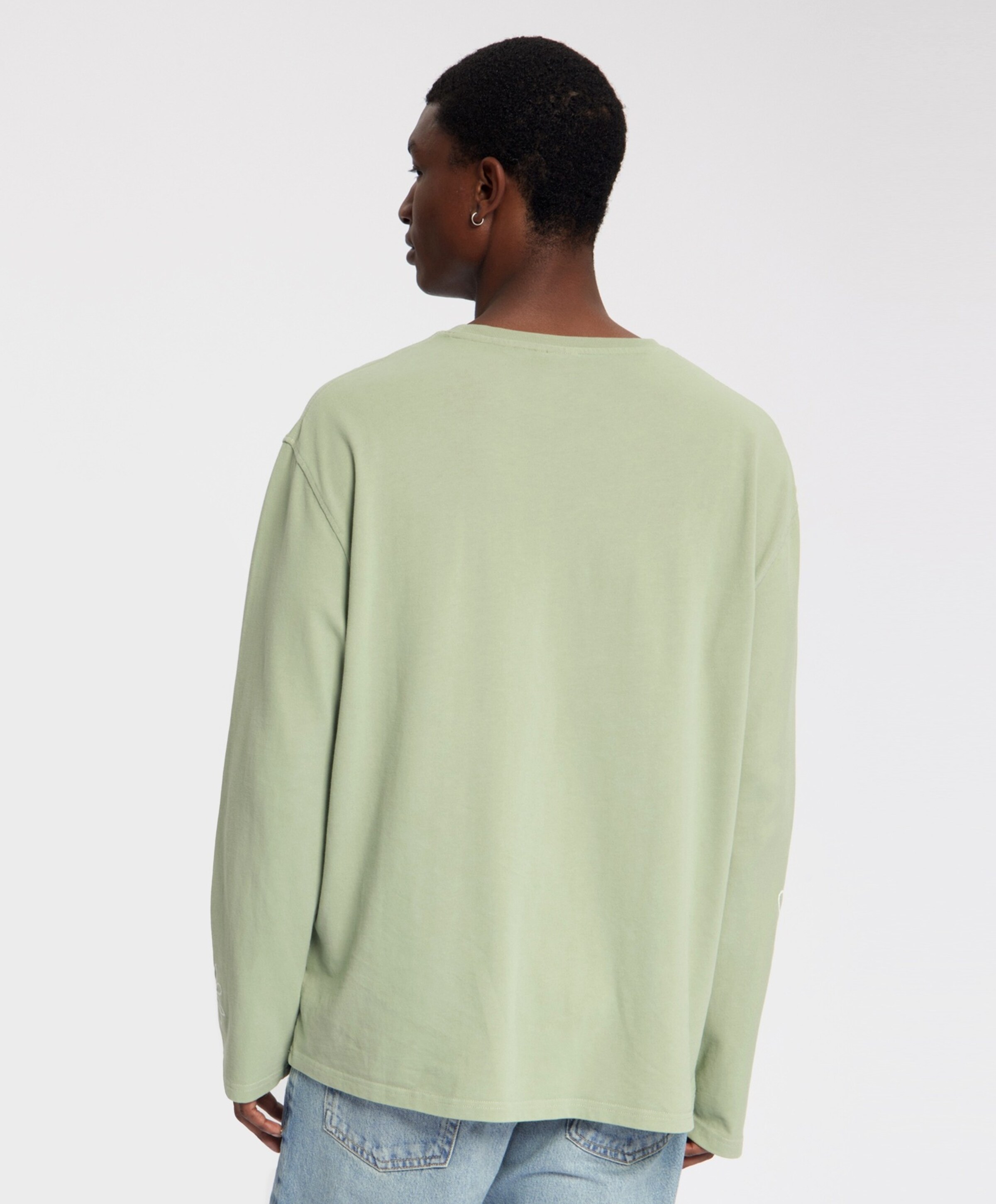 Law of the Sea Heren longsleeve groen