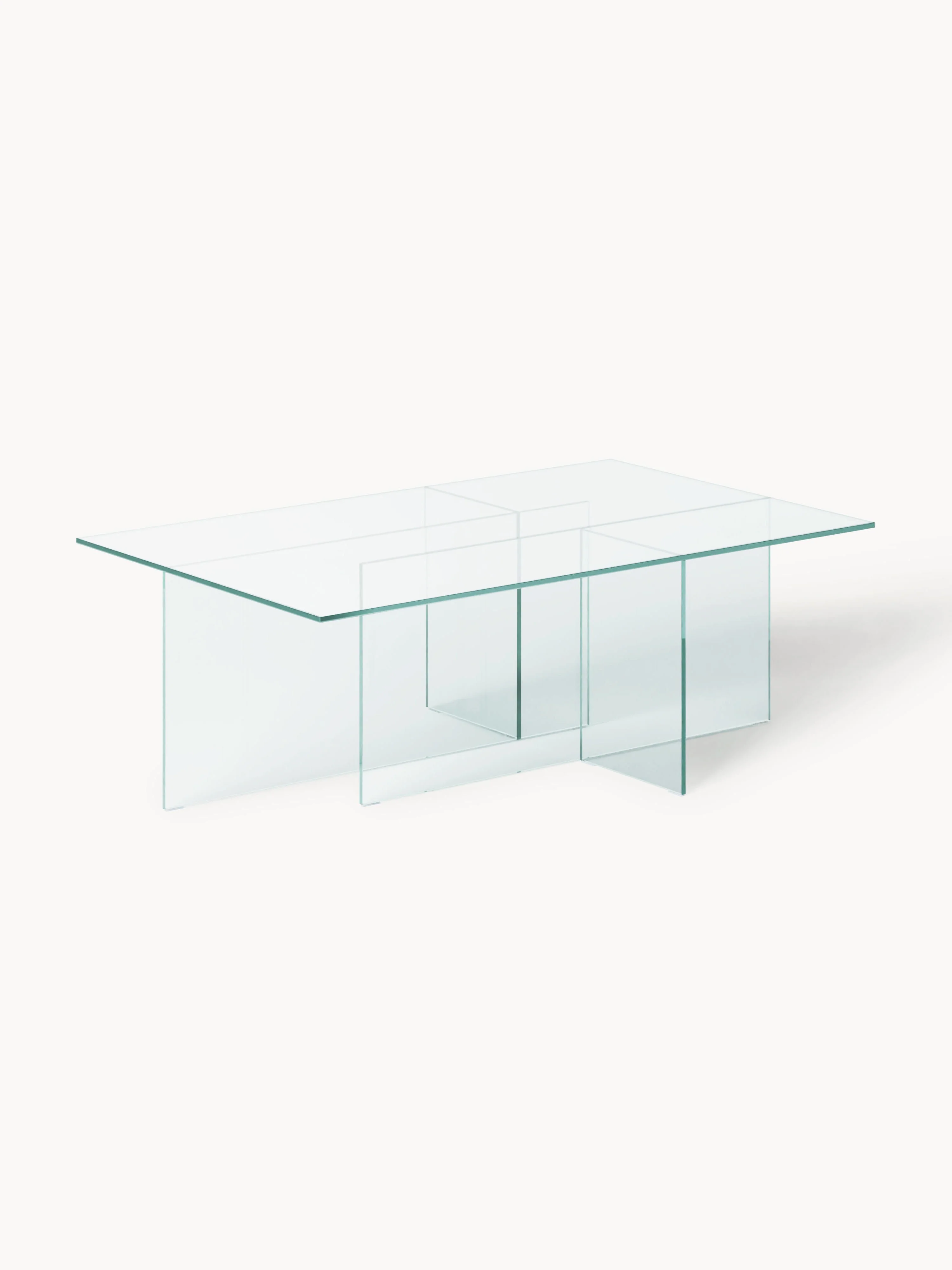 Glazen salontafel Anouk, B 102 cm