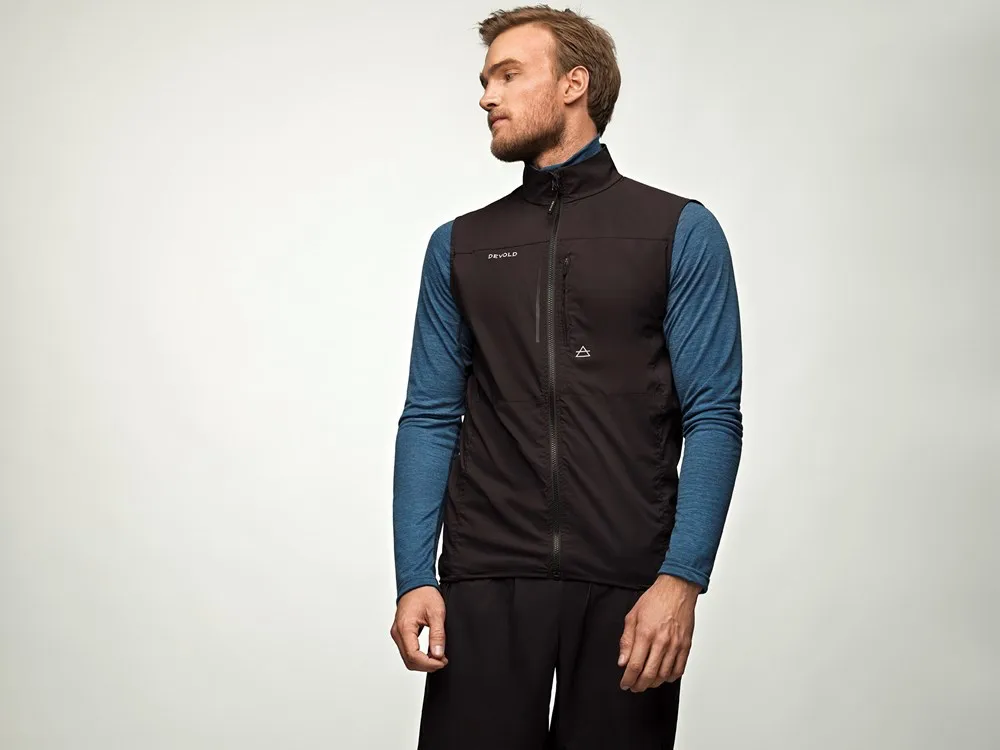 Devold Running Man Vest Caviar