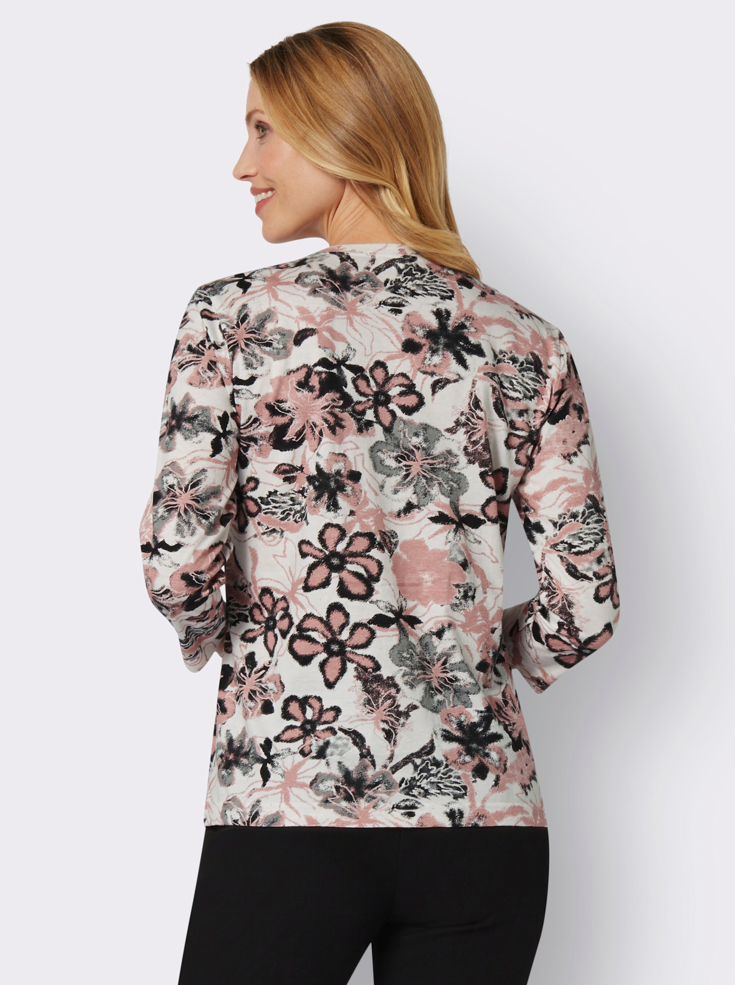 2-in-1-Shirt aus reiner Baumwolle