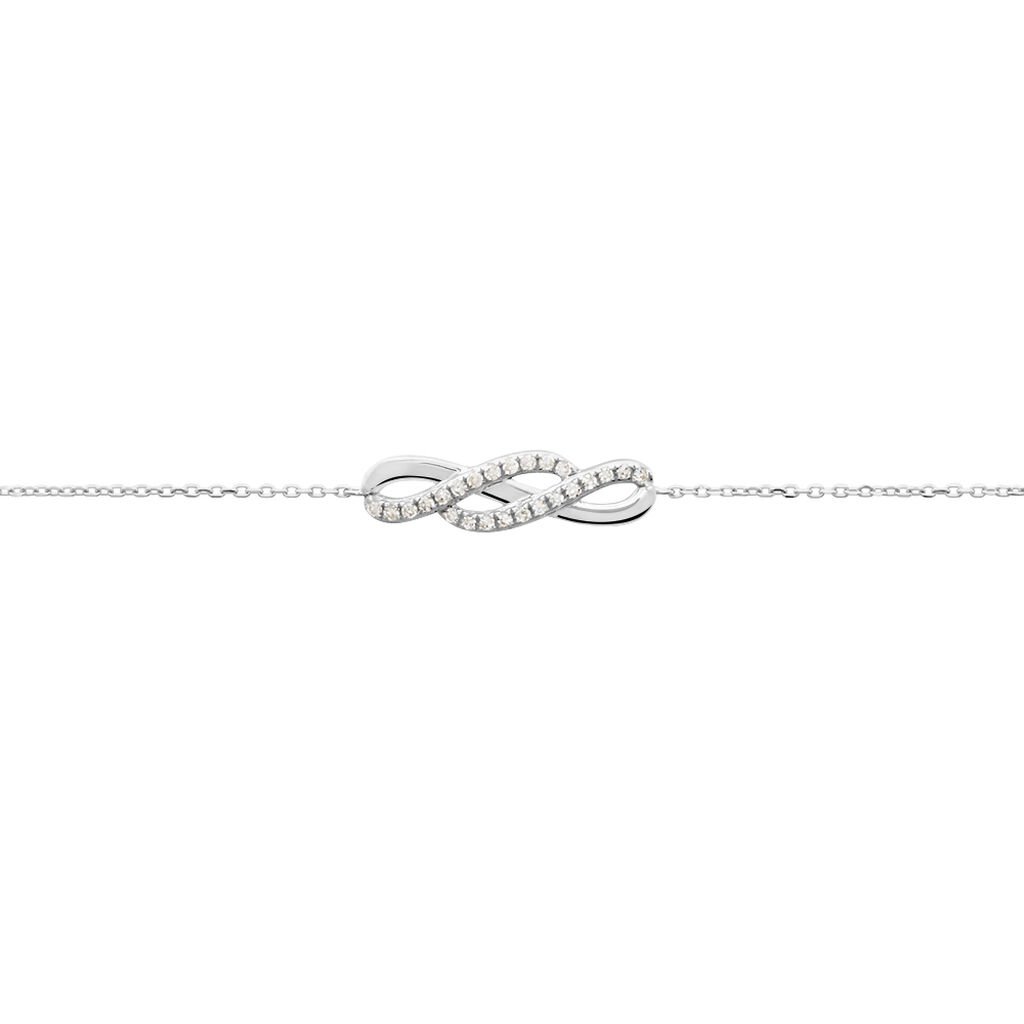 Bracelet Ursulla Or Blanc Diamant