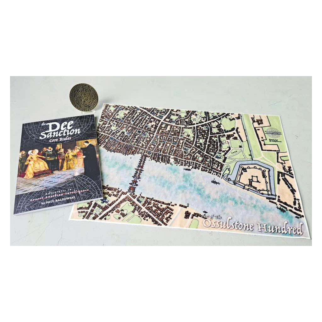The Dee Sanction - Ossultone Hundred Map - A3 Size