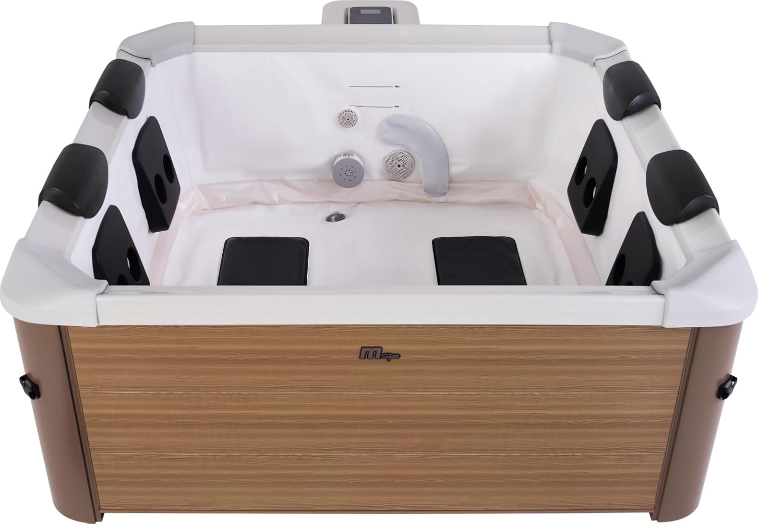 Premium MSPA LED Whirlpool Outdoor Pool 160x160 UVC+OZON Oslo Amber +App 2025