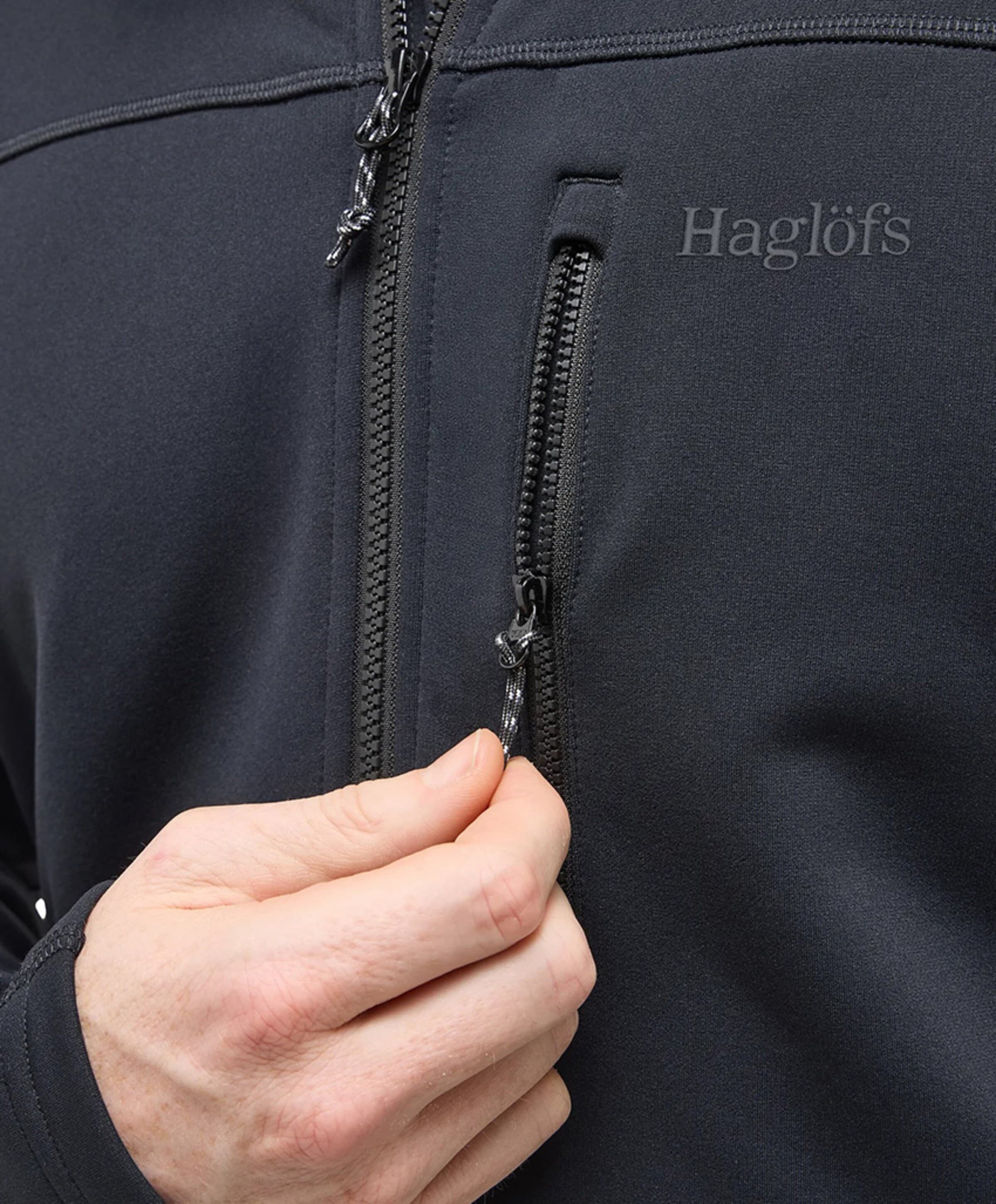 Haglöfs Heren vest zwart