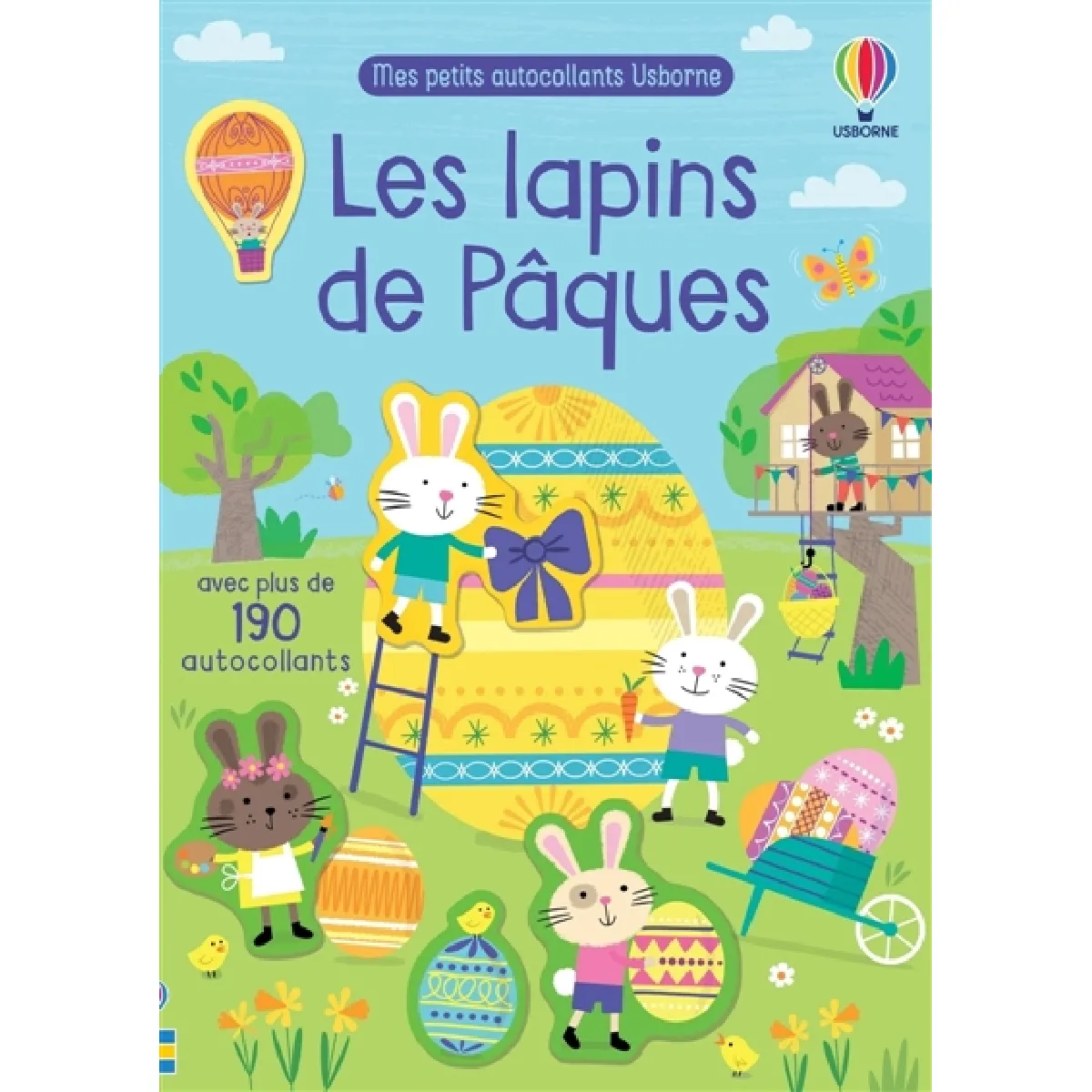 Les lapins de Pâques : Mes petits autocollants Usborne : Dès 3 ans