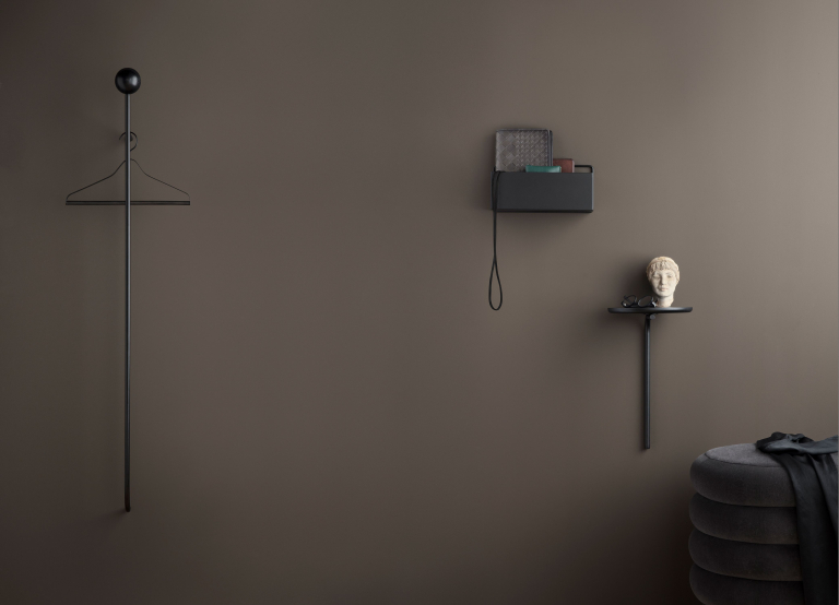Ferm Living Wandkast langwerpig zwart