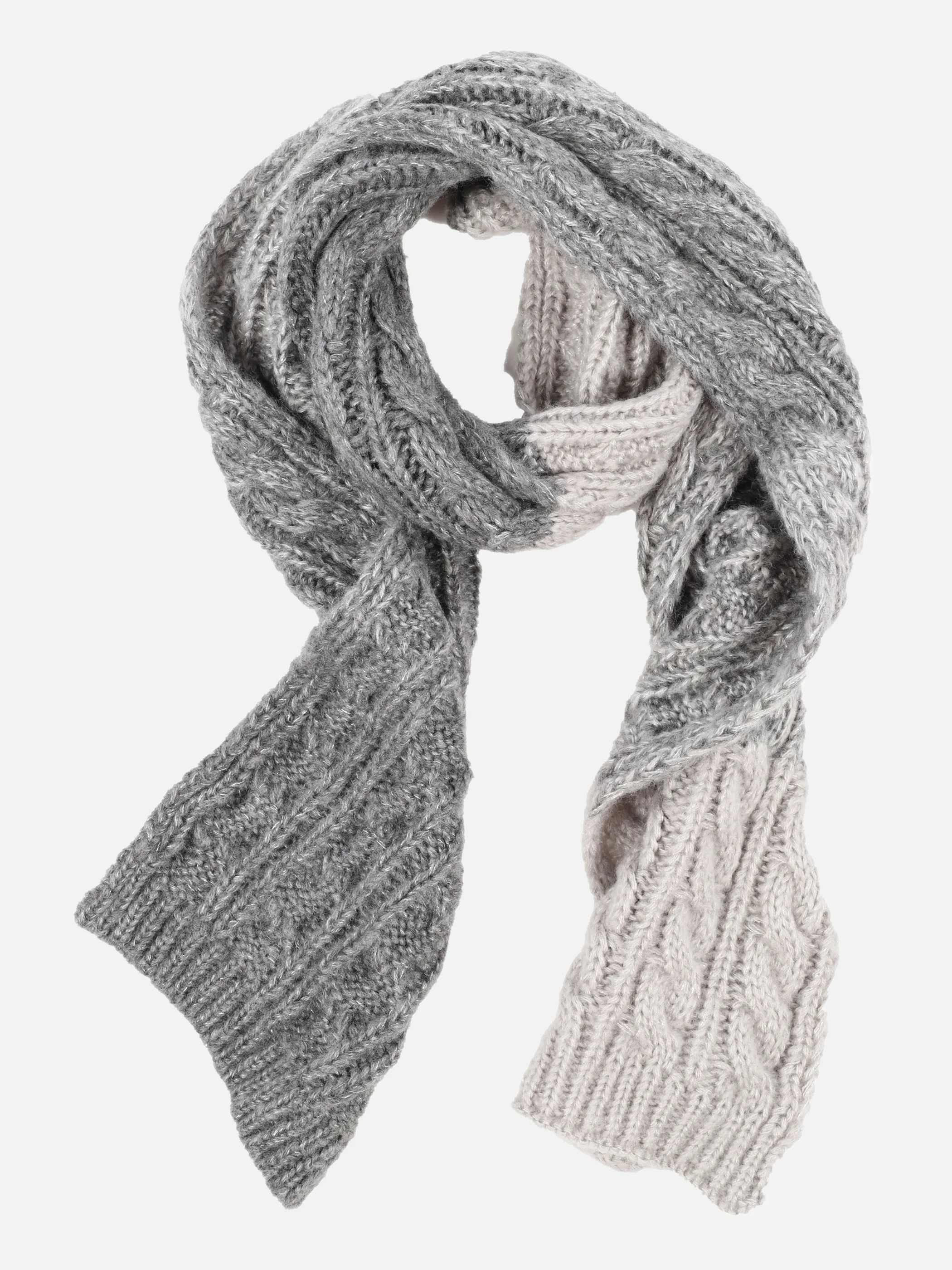 Mädchen Strickschal mit tollem Farbverlauf