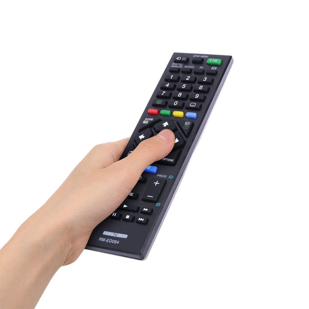 Universal Ersatz Fernbedienung mit 44 Tasten für Sony Smart TV Geräte (LCD / LED / 3D) - Schwarz