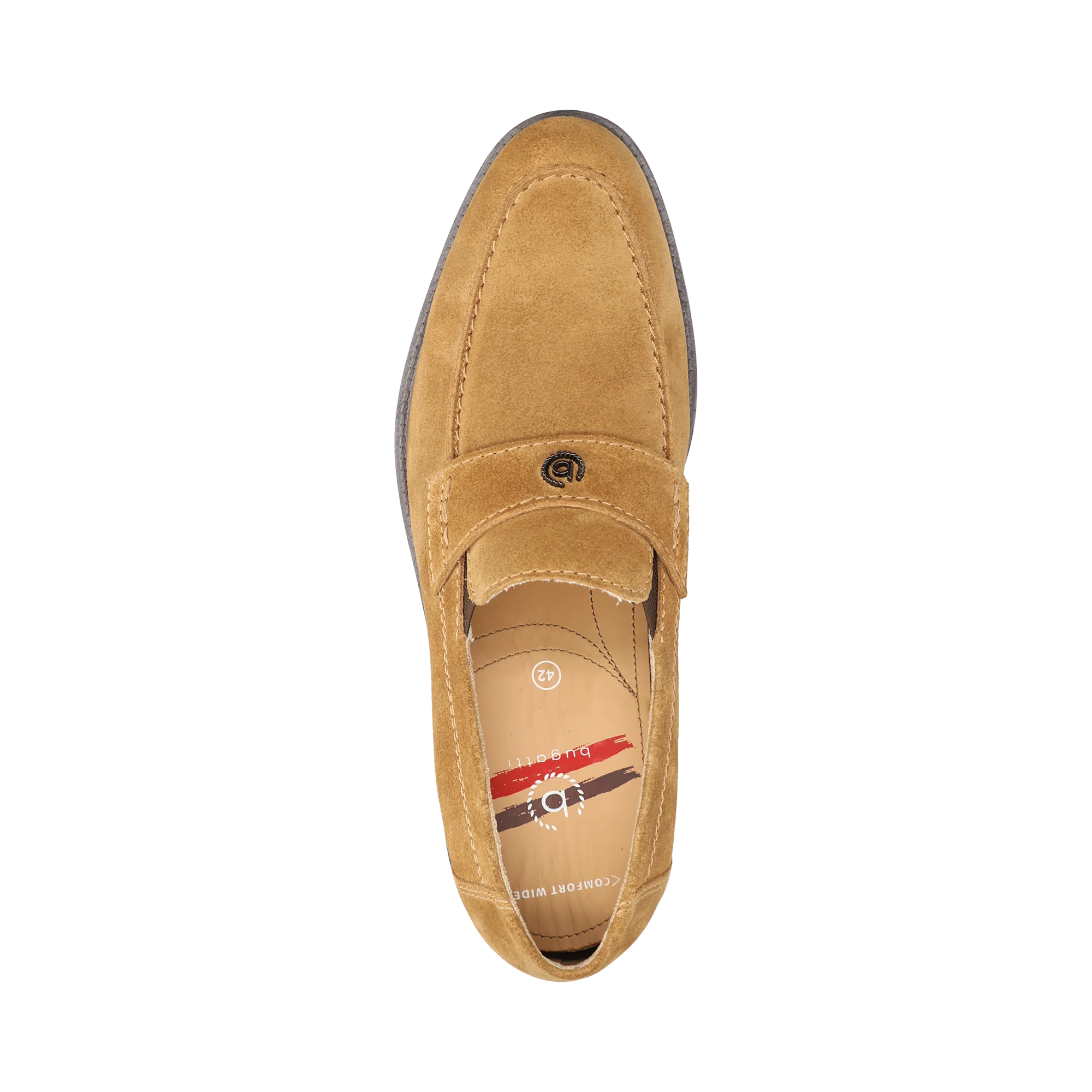 Leder Slip on beige