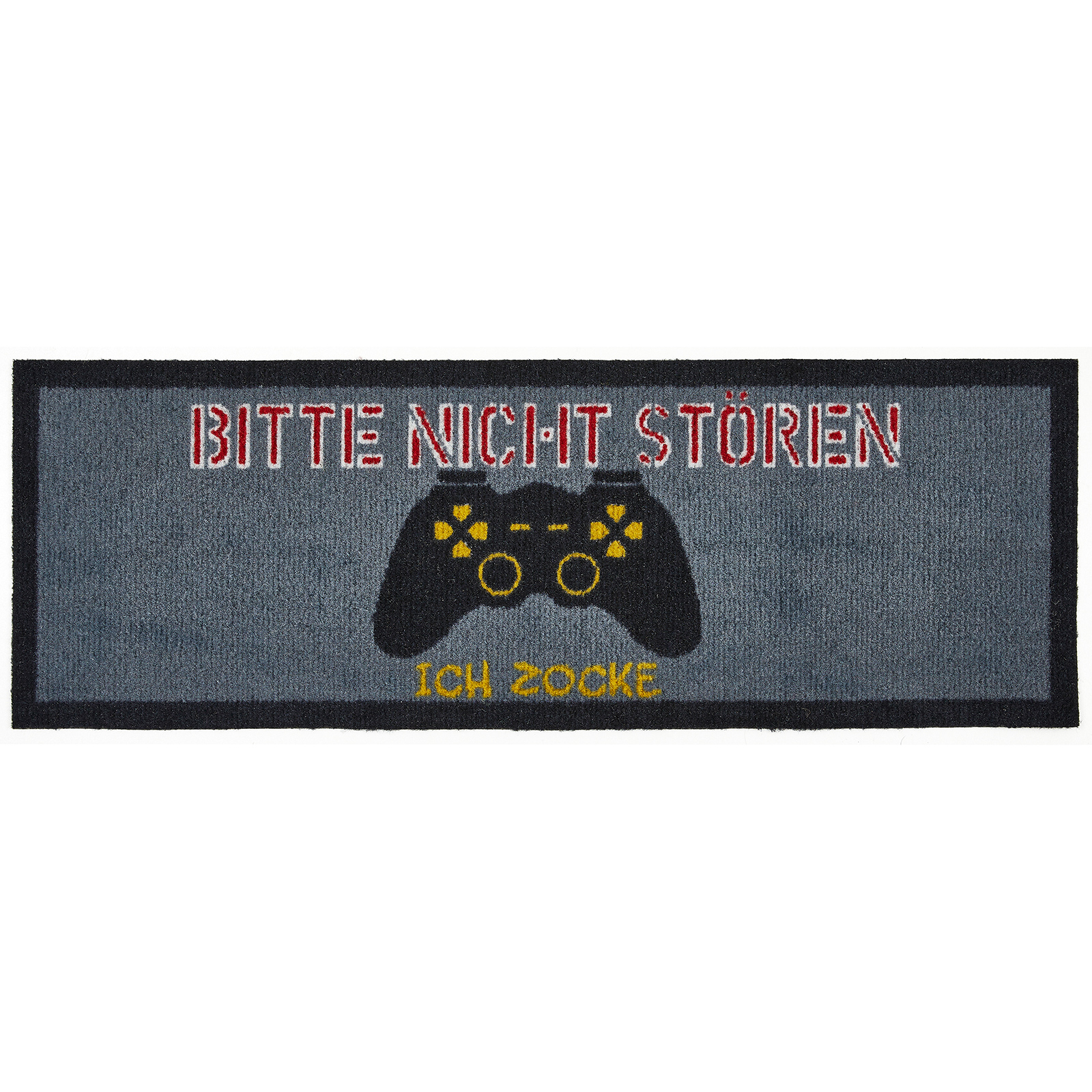 Fußmatte BITTE NICHT STÖREN ICH ZOCKE - 26x75 cm